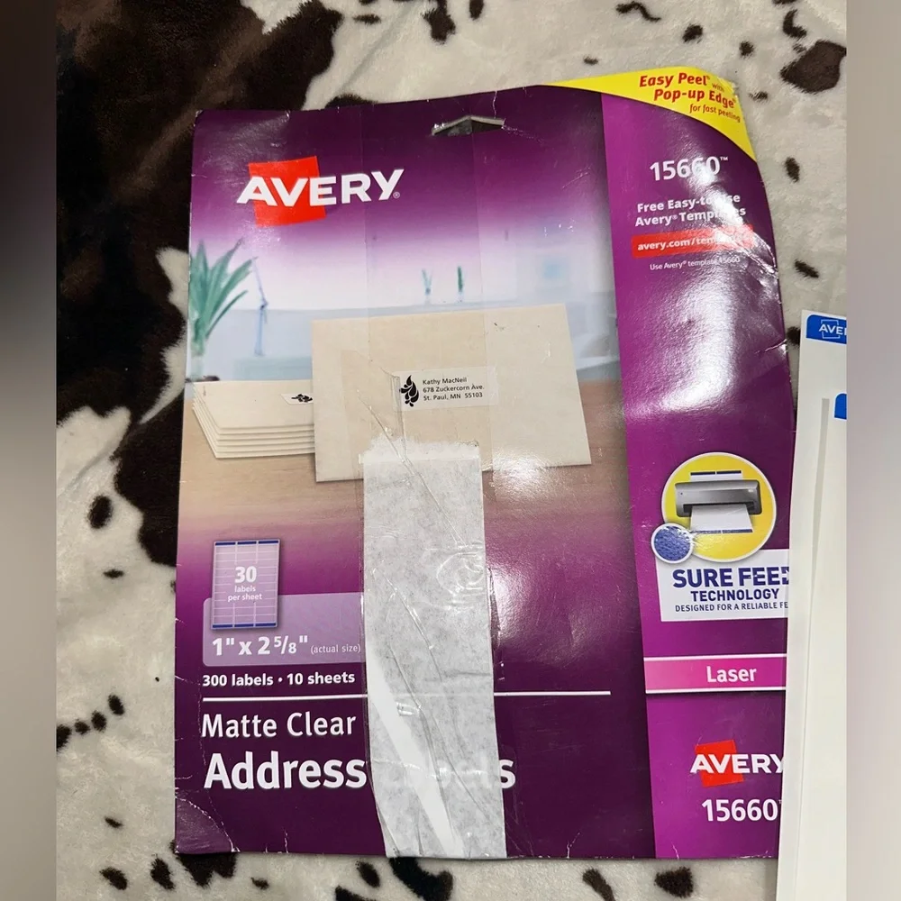 🆕 Avery address labels